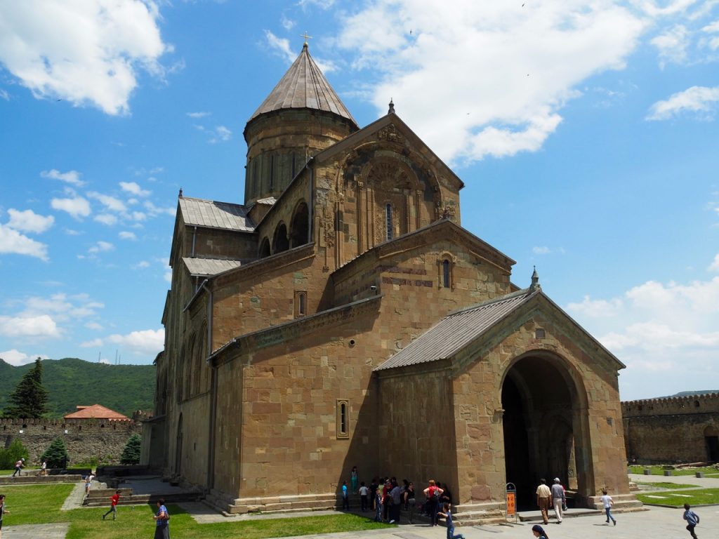 世界遺産ムツヘタのスヴェティツホヴォリ大聖堂